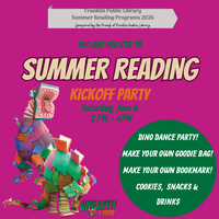 SUMMER READING KICKOFF PARTY FOR EVERYONE