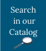 Blue square with text "search in our catalog"